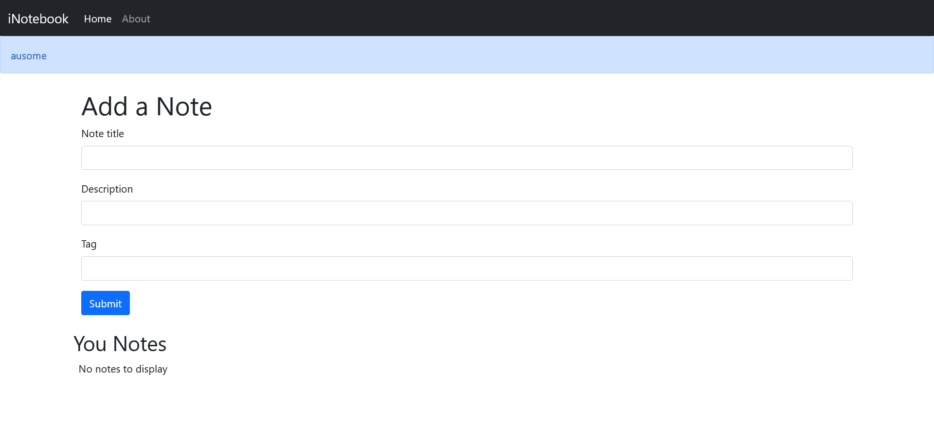 iNoteBook screenshot